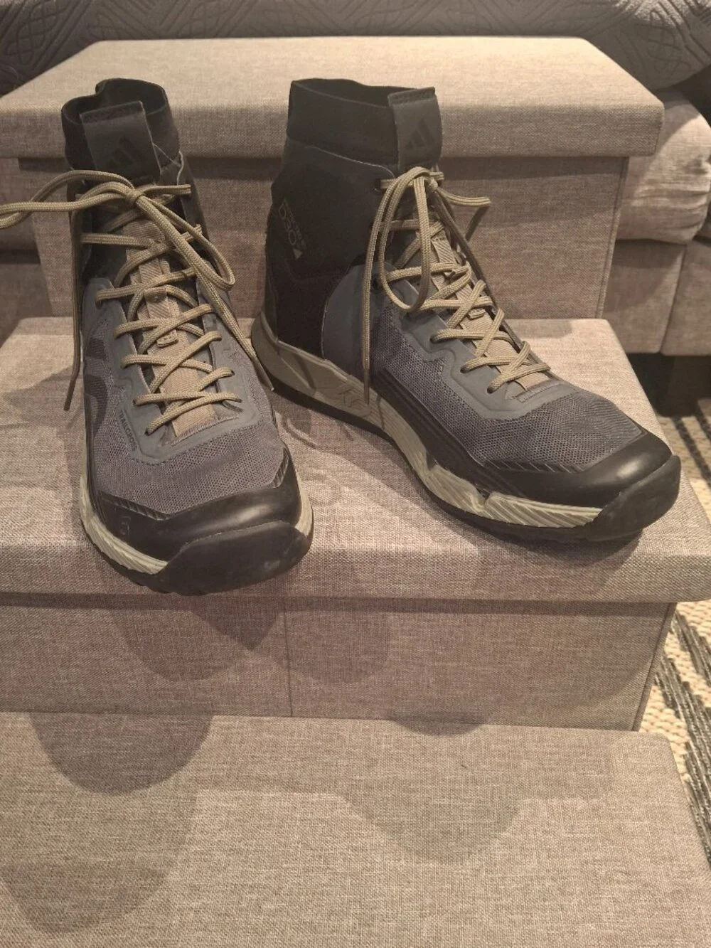 Addidas trail runner high tops